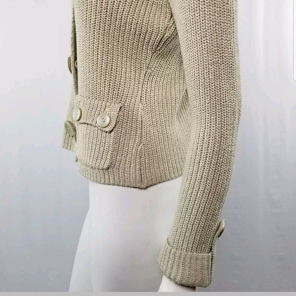 Talbots Petite Small Double Breasted Button Down - Picture 6 of 8